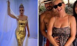 Katy Perry bị nghi ngờ bầu bí lần hai khi lộ vòng 2 phát tướng, được Orlando Bloom ôm ấp không rời