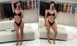 Đường cong 'thiêu đốt' của Kim Kardashian trong loạt ảnh bikini mới