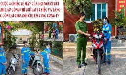 Được tặng 4 xe máy sau vụ cướp, nữ công nhân môi trường có nghĩa cử đẹp nhận 'mưa' lời khen