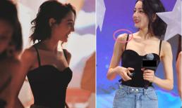 Địch Lệ Nhiệt Ba gầy tong teo, trông như 'khung xương di động' khiến fans càng nhìn càng xót xa 