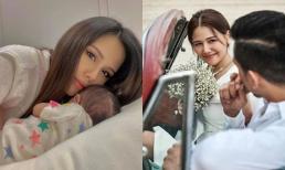 Hiếm hoi Phanh Lee mới khoe ảnh ái nữ đầu lòng, vẫn tiếp tục giấu khuôn mặt con