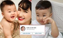 Hòa Minzy vui mừng thông báo kênh YouTube của bé Bo đã đạt nút bạc chỉ trong thời gian ngắn