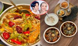 Ở nhà mùa dịch, Miko Lan Trinh được bạn trai chuyển giới nấu cho nhiều món ngon như ngoài hàng