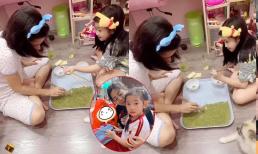 Con gái cố diễn viên Mai Phương nay lớn thấy rõ, vui vẻ chơi cùng bảo mẫu giữa mùa dịch