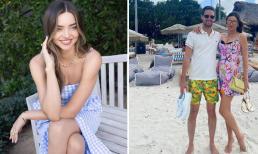 Cách lên đồ giúp hack tuổi đỉnh cao của Miranda Kerr: Chọn trang phục họa tiết sặc sỡ, kéo cả chồng tỷ phú chơi style hoa lá tạo sự đồng điệu
