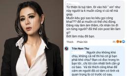 Nam Thư bị chê làm màu khi ngỏ lời 'xin' Trấn Thành và Lệ Quyên ủng hộ, chính chủ có ngay pha đáp trả cực căng