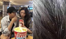 Lần đầu gặp mặt làm quen, cô gái 'ngượng chín mặt' khi được bạn trai bắt chấy giúp