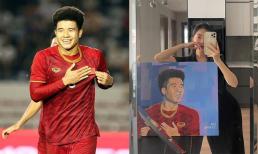 Bạn gái Hà Đức Chinh tự tay vẽ chân dung người yêu cực đỉnh