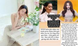 Hà Hồ dằn mặt thế nào mà người nói cô 'dao kéo' và tiêm thuốc làm gọn mặt phải cúi đầu xin lỗi?