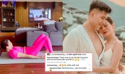 Lệ Quyên khoe clip tập thể dục tại nhà, 'tình trẻ' Lâm Bảo Châu nhận xét một câu khiến nữ ca sĩ thích mê