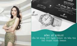 Hoa hậu chuyển giới Hương Giang làm gì với chiếc đồng hồ vừa chốt mua 900 triệu từ BTV Ngọc Trinh?