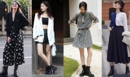 Vào đầu mùa thu, cho dù bạn mặc quần hay váy, đừng đi giày cao gót. Học sinh thời thượng mặc như thế này!