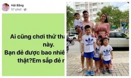 Hải Băng thông báo 'sắp đẻ nữa', mang thai em bé hay đứa con tinh thần?