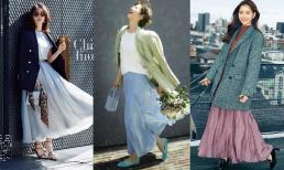 Suit + váy = cách mở đầu sành điệu và thời trang nhất đầu thu, xinh quá!