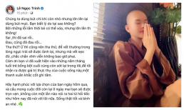 Sau thời gian quy y, Lê Ngọc Trinh tuyên bố tha thứ cho bạn trai cũ và tiết lộ anh quyết không xóa hình xăm tên cô trên người