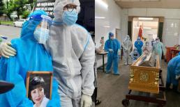 Bình Tinh suy sụp bên tang lễ lặng lẽ của cố nghệ sĩ Bạch Mai