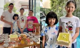 Bình Minh và bà xã đại gia Anh Thơ tổ chức sinh nhật tại nhà cho con gái lớn giữa mùa dịch