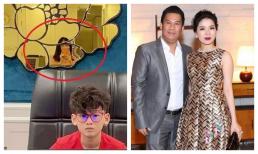 Chồng cũ Lệ Quyên đăng ảnh quý tử nhưng bóng dáng cô gái lạ phản chiếu qua gương lại gây tranh cãi