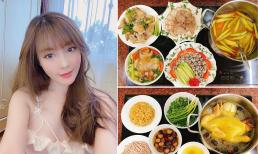Ở nhà mùa dịch, giảng viên hot girl Âu Hà My trổ tài làm gái đảm, hy vọng sẽ được nấu ăn cho người yêu tương lai