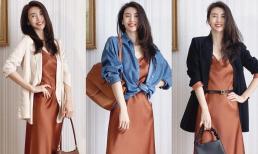 Một chiếc váy phối thành nhiều phong cách, vừa đa thời trang vừa phóng khoáng
