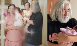 Vợ hai kém 36 tuổi của 'ông trùm kiếm hiệp Kim Dung' lộ bụng to, vị đạo diễn gạo cội tiếp tục làm cha ở tuổi 70?