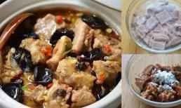 Cho 'mộc nhĩ và sườn heo' vào nồi hấp chín, thơm ngon đến nỗi bạn sẽ không bỏ sót một giọt nước nào