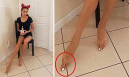 Siêu mẫu Võ Hoàng Yến bị soi ngón chân dài như ngón tay người khác