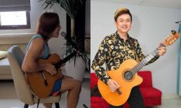 Việt Hương khoe ông xã 'trổ tài' hát tại nhà, tiết lộ cây đàn guitar của cố nghệ sĩ Chí Tài để lại