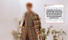 Netizen xôn xao hình ảnh một nam ca sĩ lén lút đi thu âm bất chấp Chỉ thị 16?