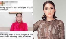 Cát Tường 'ngồi không cũng dính đạn': Tự dưng bị netizen 'ném đá' vì clip đụng chạm 'anh hùng bàn phím'