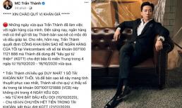 Trấn Thành giải trình chi tiết 998 trang sao kê, tiết lộ bản thân đóng góp gần 800 triệu chứ không phải 300 triệu như công bố trước đó
