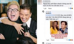 Thấy Đàm Vĩnh Hưng bị réo tên sau khi Trấn Thành sao kê, 'bạn thân' Vũ Hà có ngay động thái cực gắt