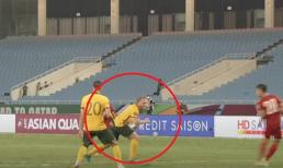 Xem lại tình huống tuyển Việt Nam bị từ chối penalty dù bóng đã chạm tay cầu thủ Australia