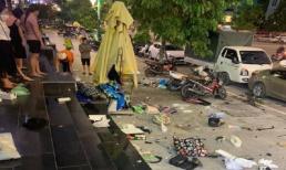 Cãi nhau, chồng ném xoong nồi, vali, quần áo của vợ từ tầng cao chung cư xuống dưới đất