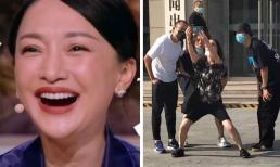 Hết bị ví giống hành khất, Châu Tấn lại gây xôn xao với hình ảnh đứng dạng chân mất hết mình tượng