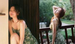 'Phú Sát' Tần Lam khoe rãnh ngực gợi cảm trong váy hai dây ôm sát