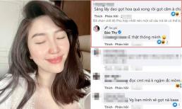 Bảo Thy cao tay đáp trả cực gắt khi bị anti-fan 'mỉa mai' phẫu thuật thẩm mỹ