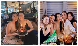 Hoàng Oanh được Thu Minh, Bằng Lăng và Đoan Trang mừng sinh nhật bất ngờ, nhan sắc hội mẹ bỉm sữa chiếm spotlight