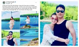 Lã Thanh Huyền hiếm hoi khoe ảnh bên chồng đại gia Hà Thành lại còn nói lời ngôn tình