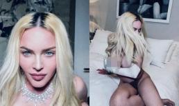 'Nữ hoàng nhạc Pop' Madonna gây sốc với ảnh mặc nội y trong phòng ngủ, 'full không che' vòng một khủng