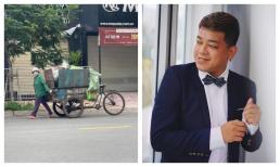 Tân Trề đăng ảnh mẹ ruột làm lao công thu gom rác, quyết nghỉ học vì không có 85 nghìn