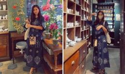 Bà xã Jang Dong Gun bị nghi bầu bí lần 3 khi mặc đầm rộng, đi dép đế bằng 