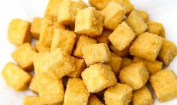 Tuyệt chiêu rán đậu vàng ươm, giòn rụm, để cả tiếng vẫn giòn!