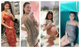 Thúy Diễm lần đầu tung loạt ảnh bầu bí chưa từng công bố, tiết lộ số cân nặng tăng lên khiến ai cũng choáng