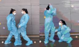 Biến sân bay Hàn Quốc thành sàn nhảy, Lan Ngọc và Thúy Ngân khoe vũ đạo như tấu hài