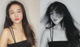 Nổi hứng bắt trend khoe sống mũi đang hot nhưng Văn Mai Hương lại gây sốt vì gương mặt mộc siêu đỉnh