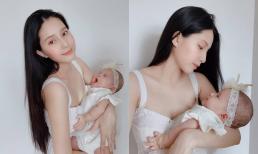 Thiên An bất ngờ khoe ảnh chụp cùng con gái hơn 5 tháng, khoảnh khắc nhóc tỳ khiến cư dân mạng 'lụi tim'
