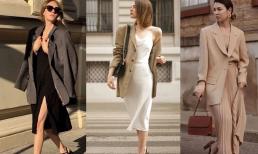 3 mẫu áo khoác + váy được yêu thích nhất mùa thu năm nay, cực mỏng và thời trang
