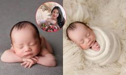 Phạm Hương hiếm hoi khoe cận mặt nhóc tỳ thứ 2, khoảnh khắc bé Apollo ngủ cực đáng yêu