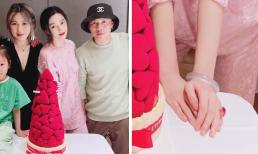 Phạm Băng Băng mặc trang phục như đồ ngủ đi dự sinh nhật nhưng tất cả lại đổ dồn vào chiếc nhẫn kim cương đỏ trên tay cô